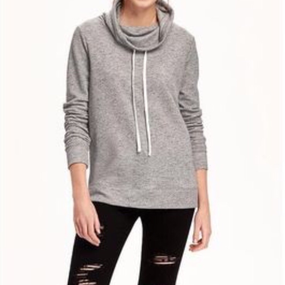 Funnel Neck Sweatshirt